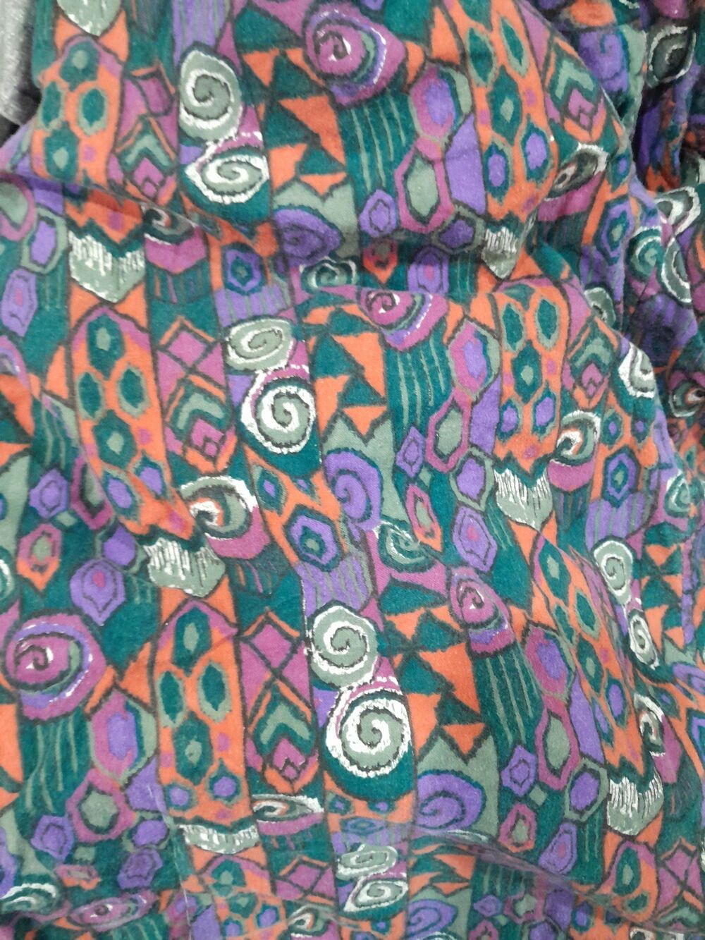 Vintage Jacket, Be In the Current Seen, 1980s, Sz M